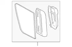Стекло боковое 8M6Z-7829701-A FORD