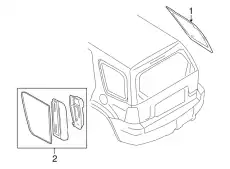 Стекло боковое 8M6Z-7829701-A FORD