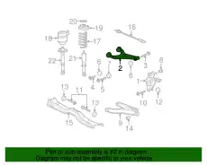 Рычаг подвески FORD 5L1Z-5500-C