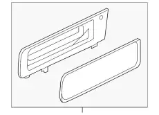 Стекло боковое 8L1Z-4029701-A FORD