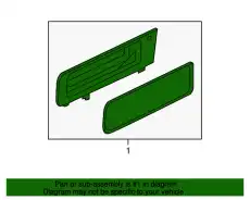 Стекло боковое 8L1Z-4029701-A FORD