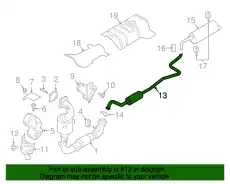 MUFFLER ASY - REAR GN1Z-5A289-G FORD