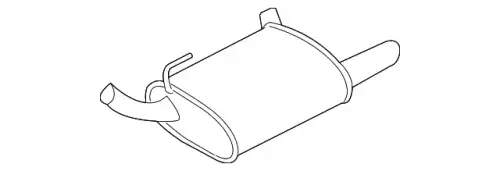 Глушитель BR3Z-5230-AE FORD