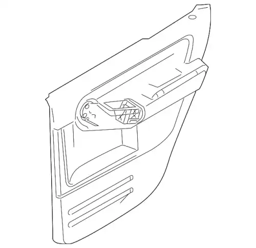 Панель обшивки двери задней 7L9Z-7827406-AAB FORD