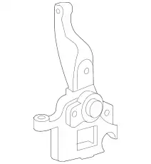 Кулак поворотный FORD 5L5Z-3105-BA