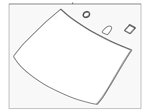 Стекло лобовое AE9Z-7403100-B FORD
