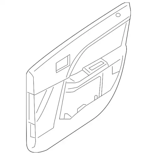 Панель обшивки двери задней 8T5Z-5427406-AA FORD