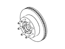 Тормозной диск FORD CC3Z-1102-A ,
