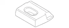Набивка спинки сиденья переднего 9C3Z-2560136-CA FORD