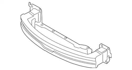 Усилитель бампера FORD D2BZ-17757-A