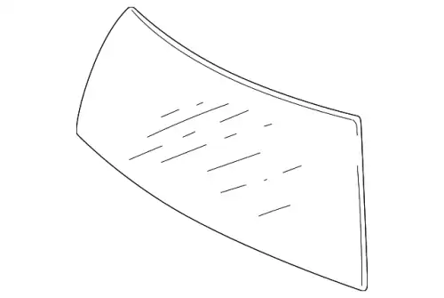 Стекло заднее 7L1Z-78422A12-D FORD