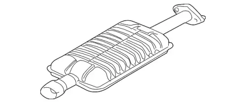 Глушитель 6L8Z-5230-B FORD