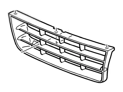 Решетка радиатора FORD 4C2Z-8200-AAA