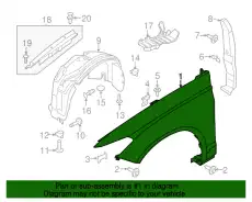 Крыло FORD DP5Z-16006-A