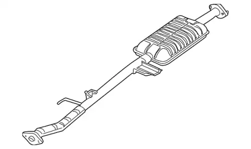 Глушитель 5L8Z-5230-BA FORD