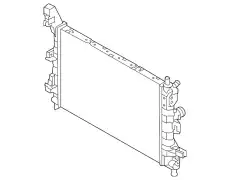RADIATOR ASY CV6Z-8005-W FORD