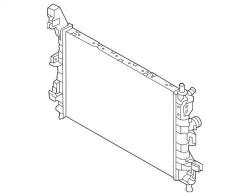 RADIATOR ASY CV6Z-8005-W FORD