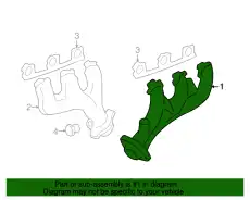 Коллектор выпускной FORD 1L2Z-9430-CB