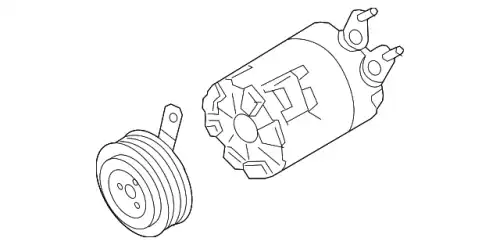COMPRESSOR ASY GV6Z-19703-S FORD