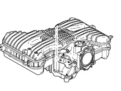 Коллектор впускной 7F2Z-9424-A FORD