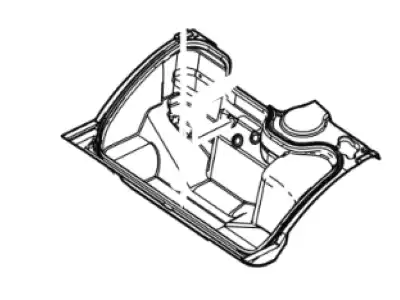 Коврик в багажник FORD 5G7Z-6313556-AA