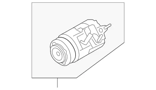 COMPRESSOR ASY DA8Z-19703-C FORD