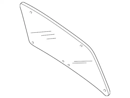 Стекло заднее 2L8Z-7842006-DA FORD