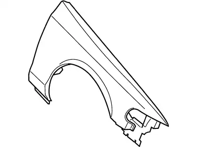 Крыло FORD 7W7Z-16005-A