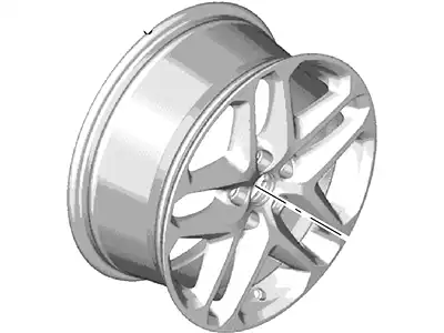 диск алюминиевый R17!\ Ford DS7Z1007N