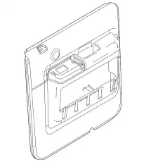 Панель обшивки двери задней 7C3Z-2627406-FB FORD