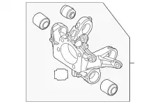 Кулак поворотный FORD DB5Z-5B758-B