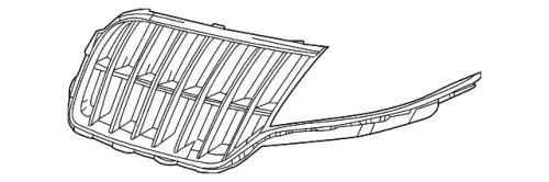 Решетка радиатора FORD DE9Z-8200-BA