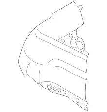 FENDER ASY - FRONT CK4Z-16005-A FORD