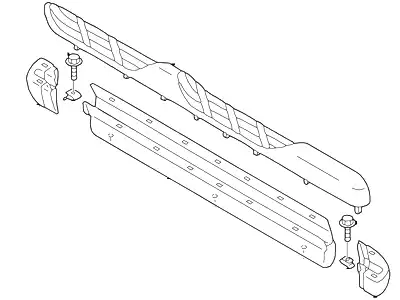 Подножка YL8Z-16451-AAA FORD