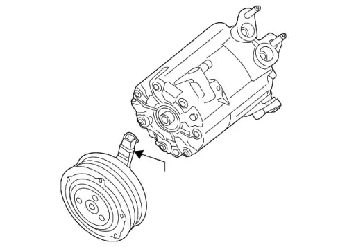 COMPRESSOR ASY CV6Z-19703-AJ FORD