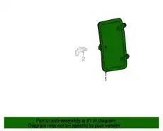 Стекло боковое XL3Z-1829701-CA FORD