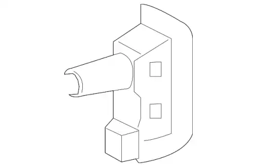 Замок двери 6L8Z-7826413-B FORD
