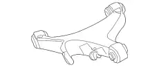 Рычаг подвески FORD 6W4Z-5A649-AB
