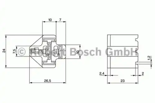 корпус штекера!\ 3334485007 BOSCH