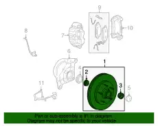 Тормозной диск FORD 5U2Z-1V102-CA ,