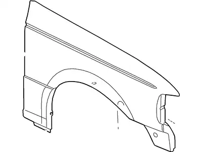 Крыло FORD 5L5Z-16005-B