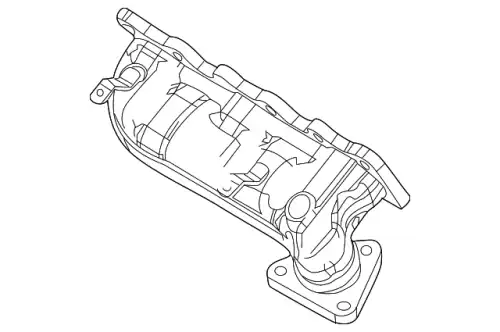 Коллектор выпускной FORD AA5Z-9431-A