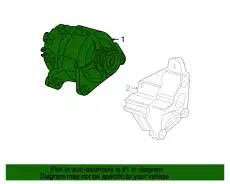 Генератор FORD 4U2Z-10V346-ACRM