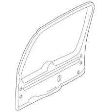 Панель обшивки двери багажника 6L2Z-7846404-AAA FORD