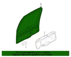 Панель обшивки двери багажника 6L2Z-7846404-AAA FORD