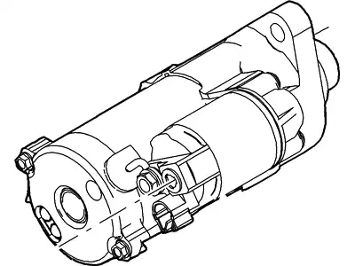 Стартер FORD 4G7Z-11002-AA