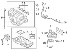 MANIFOLD ASY - INLET JX6Z-9424-A FORD