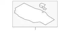 CARPET - LUGGAGE COMPARTMENT DS7Z-5413046-BF FORD
