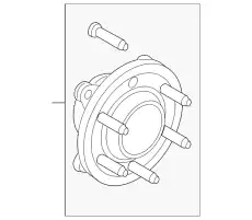 Ступица FORD CL3Z-1104-M
