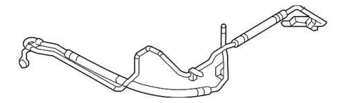 Шланг ГУР FORD 1W4Z-3A719-BA